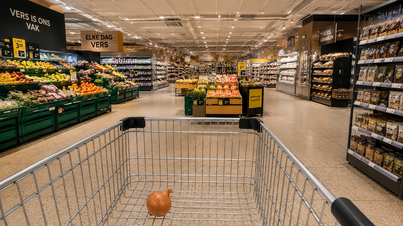 Supermarkt struggle